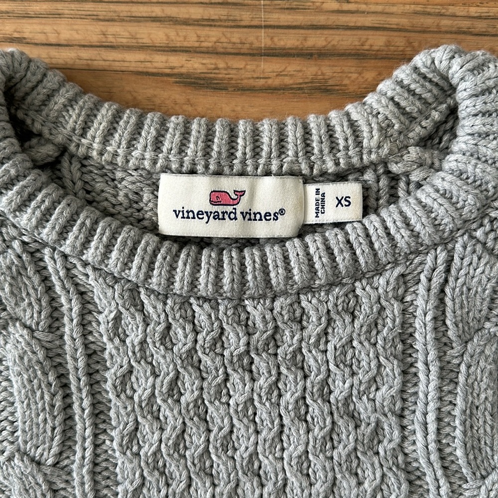 Vineyard Vines Cable Knit Sweater - Picture 2 of 4